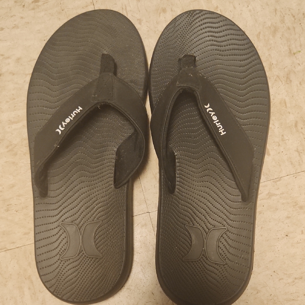 Hurley Black Men's Flip Flops